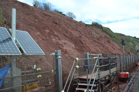 Cowley Bridge Landslip