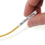 Silver Fox Thermal Non-Shrink Tubing Cable Labels