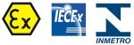 ATEX IECEx InMetro hazardous area certifications