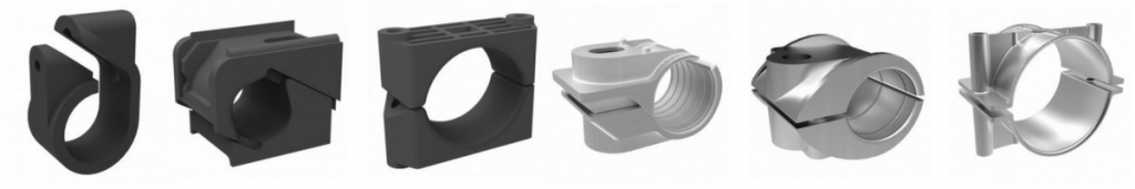 Single Way Cable Cleats