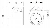 Prysmian Fire Resistant Claw Cleat