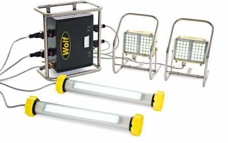 Wolf LinkEx Tank Lighting Kit ATEX  2 x LX-400 & 2 x WF-300 Configuration