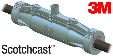 3M LVI-0/2 Cable Joint - Scotchcast Resin