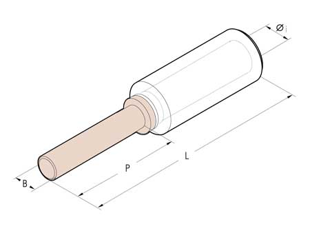 Cembre Bi-Metallic Pin Connectors - MTA16-C