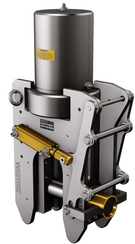 Webtools RCV115 Wire Rope Cutters Electroless Nickel Plated Steel Construction