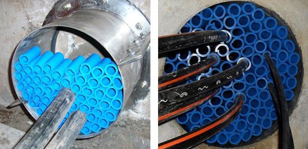 csd rise cable ducting