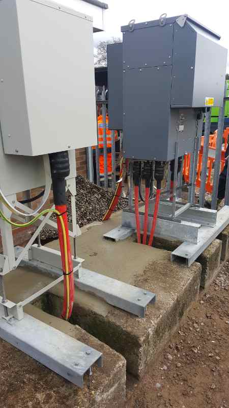 11kV Cables Jointed, Terminated & Earthed Into Midel Filled Transformers