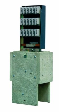 6 Way Triple Pole & Neutral (18 Way SP&N) - Service Pillar 58134-88