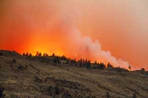Allteck Line Contractors Emergency Efforts, 2015 Wild Fires  Rock Creek, British Columbia